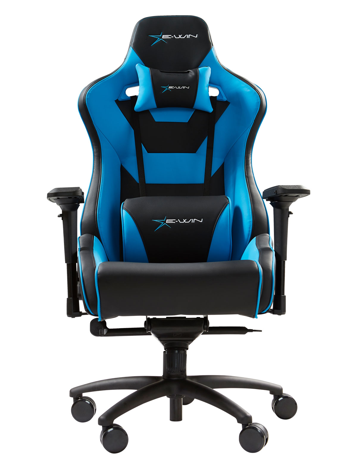 E-WIN Flash XL Series FLA Ergonomic Computer Gaming Chair with Head Pillow and Lumbar Support