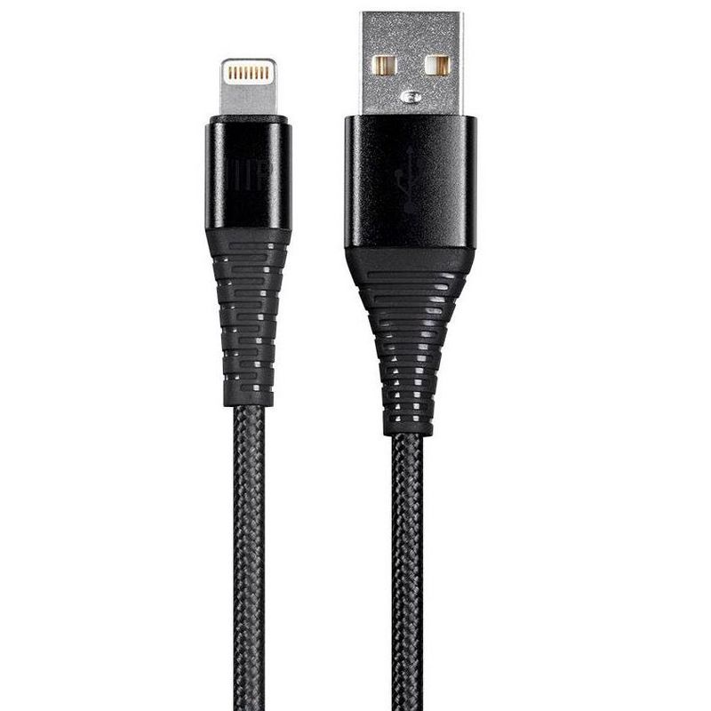 Tripp Lite USB-A to Lightning, USB Micro-B and USB-C Sync/Charge Cable, Black, 6 ft.