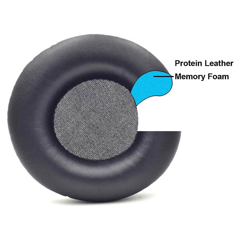 Ear Pads Earmuffs Headphone Accessories Replaceable for JBL SYNCHROS S500 S700 E50 E50BT Head-Mounted Earmuffs Black