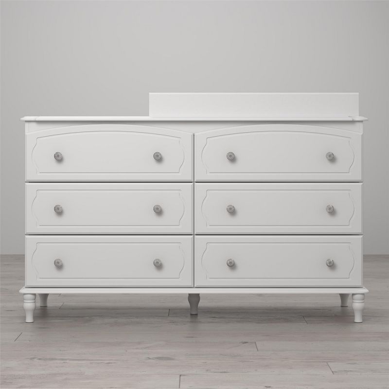 Rowan Valley Laren 6 Drawer Changing Table, White