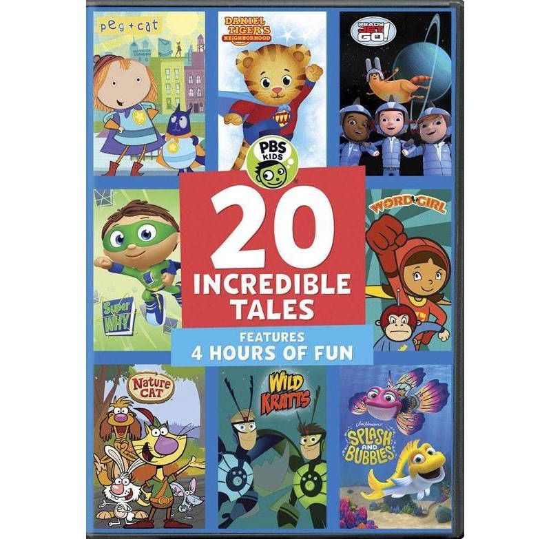 PBS Kids: 20 Incredible Kids (DVD)(2019)