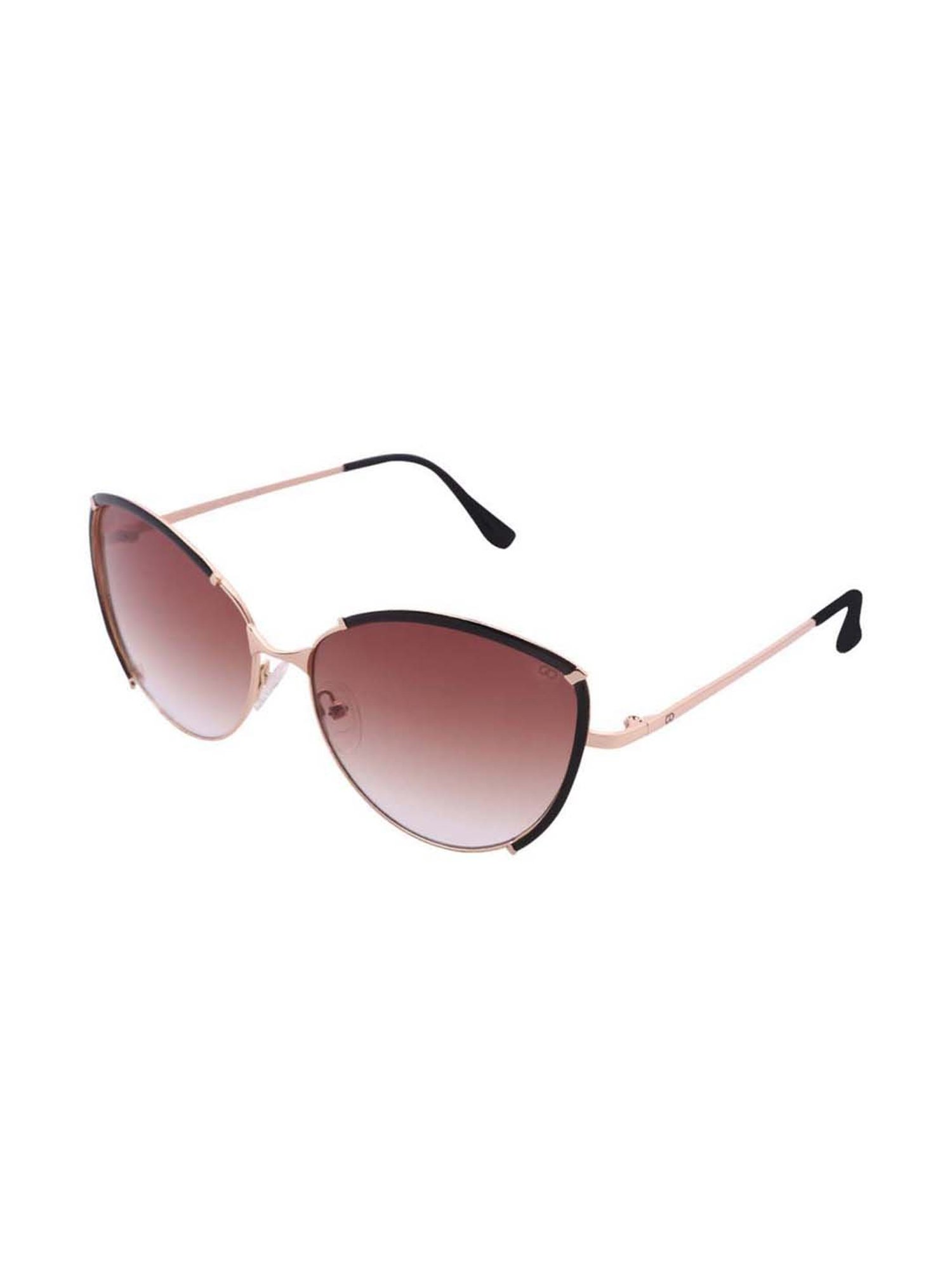 Gio Collection GL5052C07 Brown Cat Eye Sunglasses