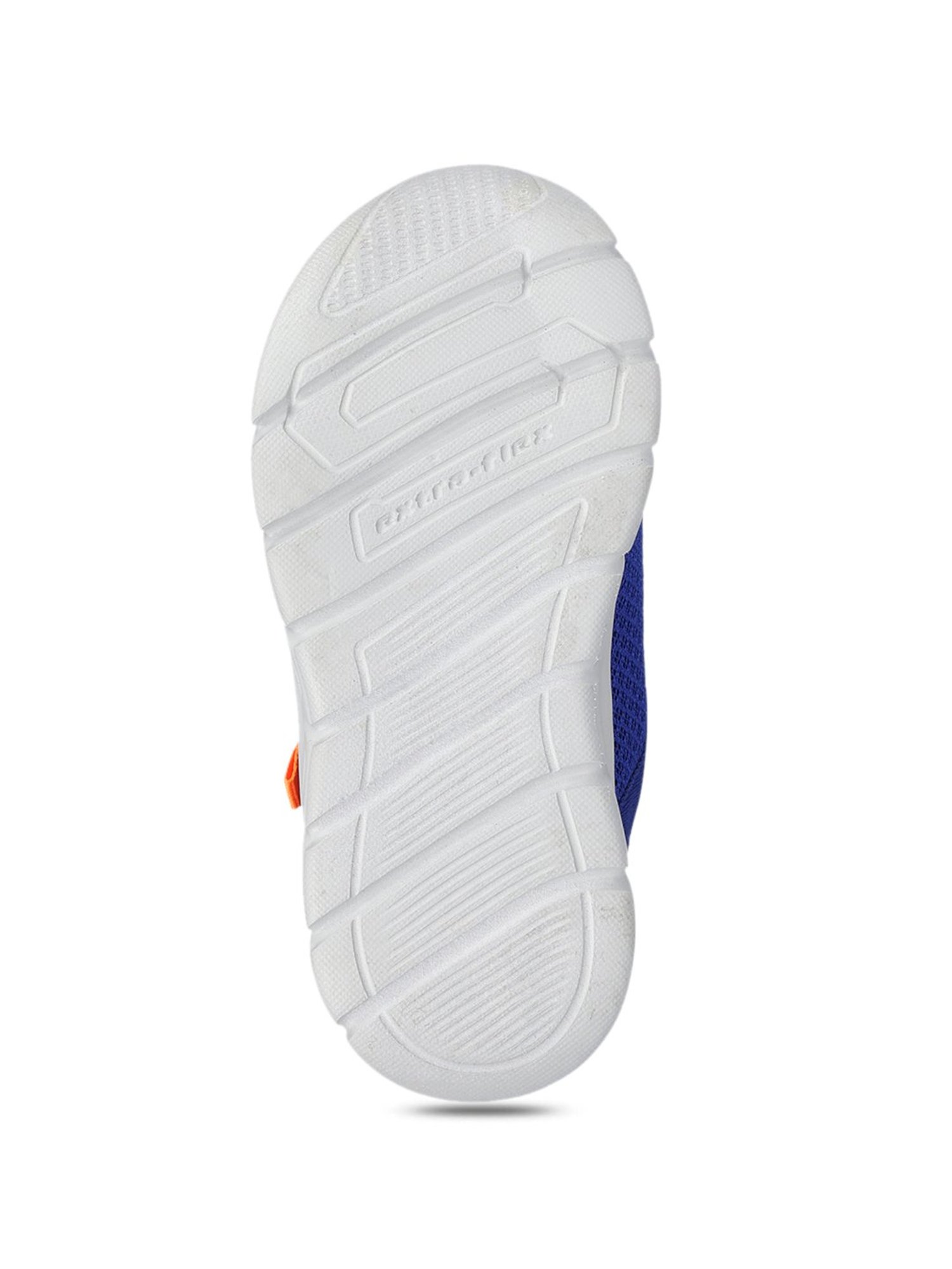 Baby Moo Kids Brown & White Velcro Shoes