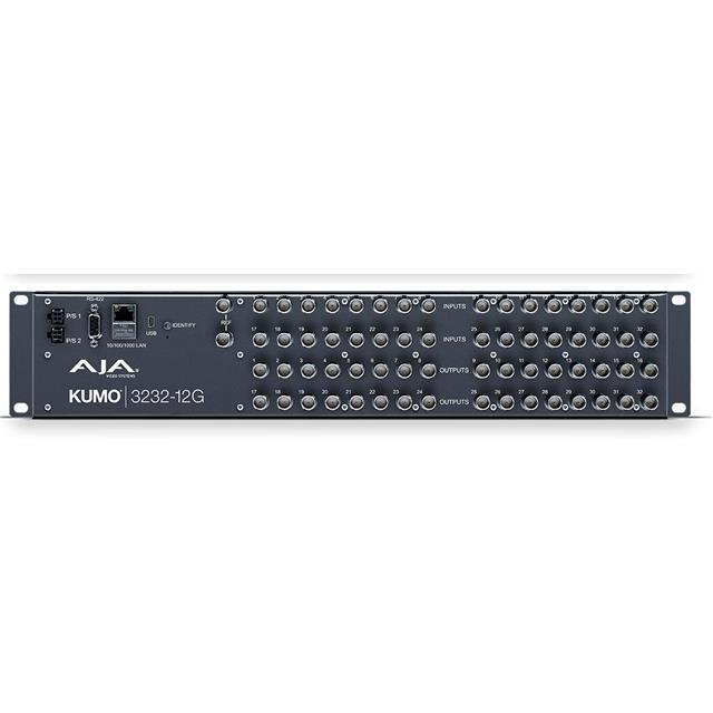 AJA KUMO 3232-12G Compact 32x32 12G-SDI Router