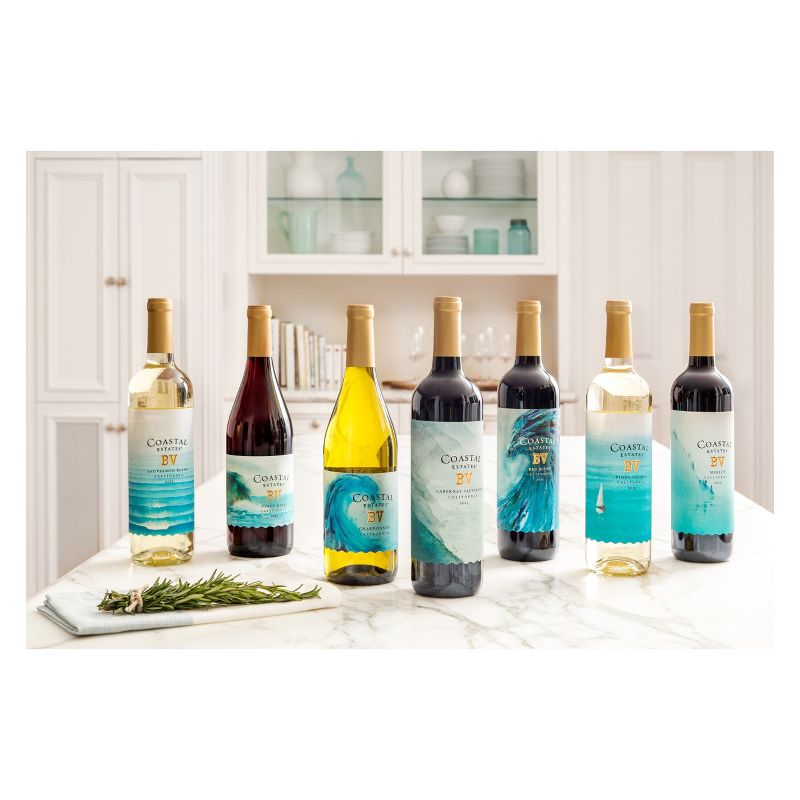 Bv Coastal Chardonnay White Wine - 750ml Bottle
