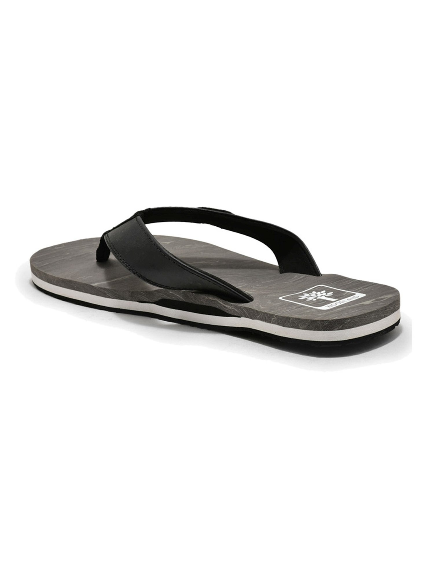 Woodland Men's Grey Flip Flops