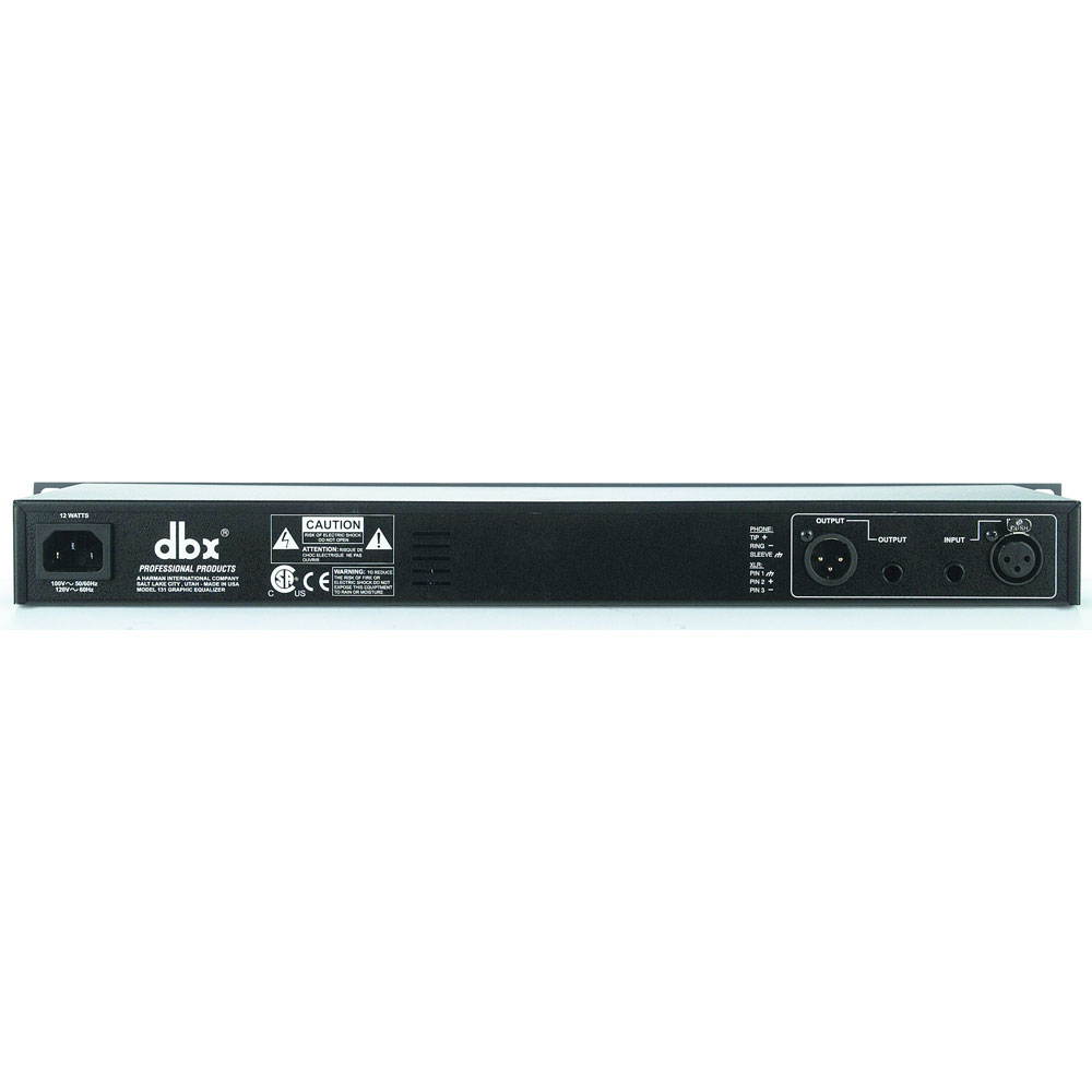 dbx 131s Single Channel 31-Band Graphic Equalizer