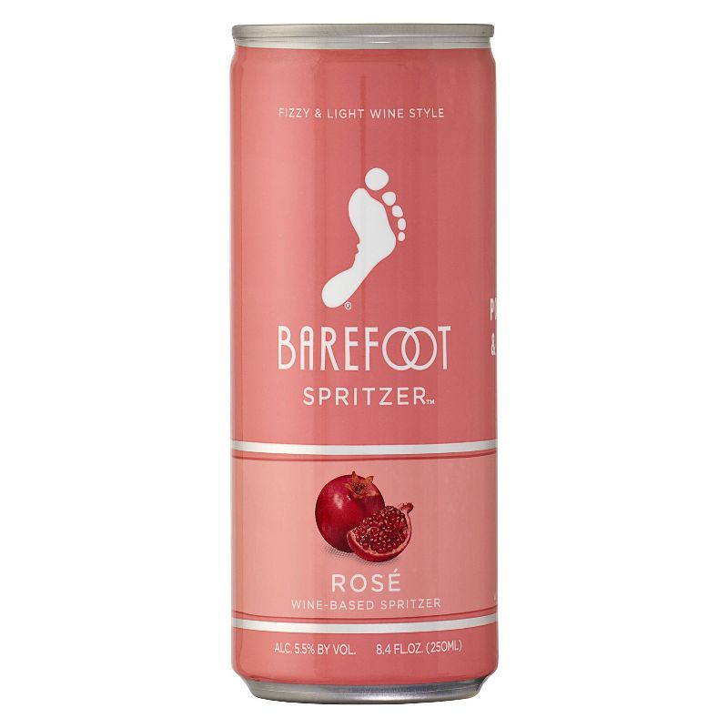 Barefoot Refresh Rosé Wine-Based Spritzer- 4pk/250ml Cans