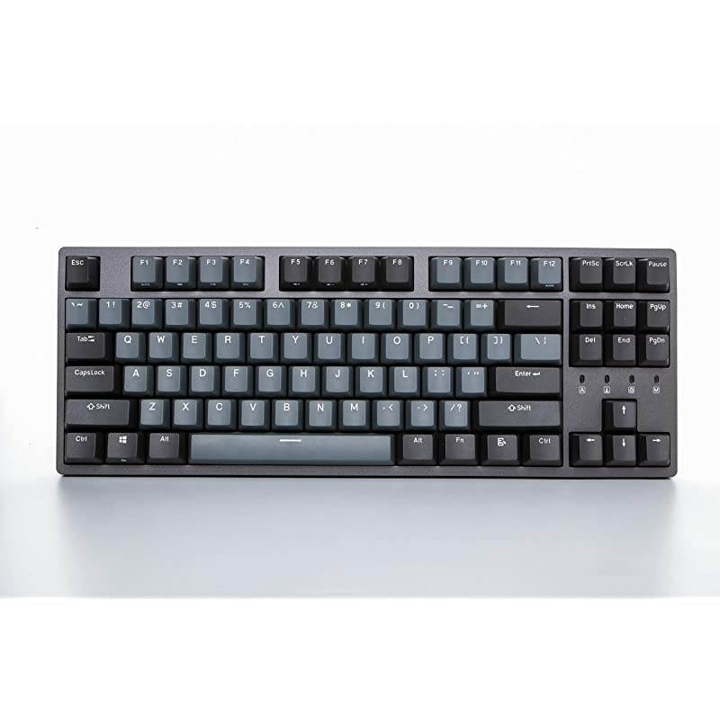 Taurus K320 TKL Mechanical Gaming Keyboard - 87 Keys - Double Shot PBT - NKRO - USB Type C (Cherry Brown, Space Grey)