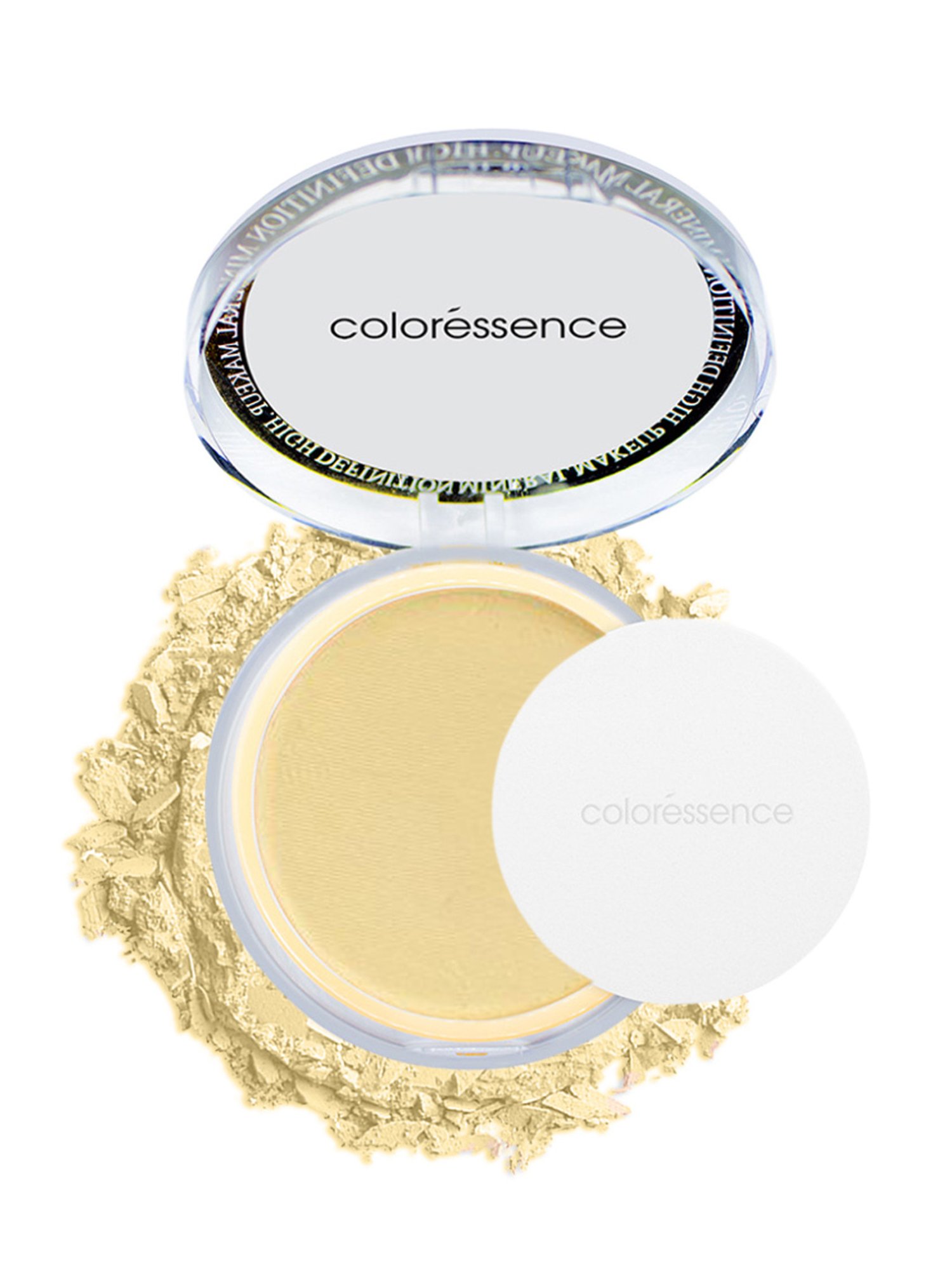 Coloressence Perfect Tone Compact Powder with Free Applicator Puff Peach Beige - 10 gm