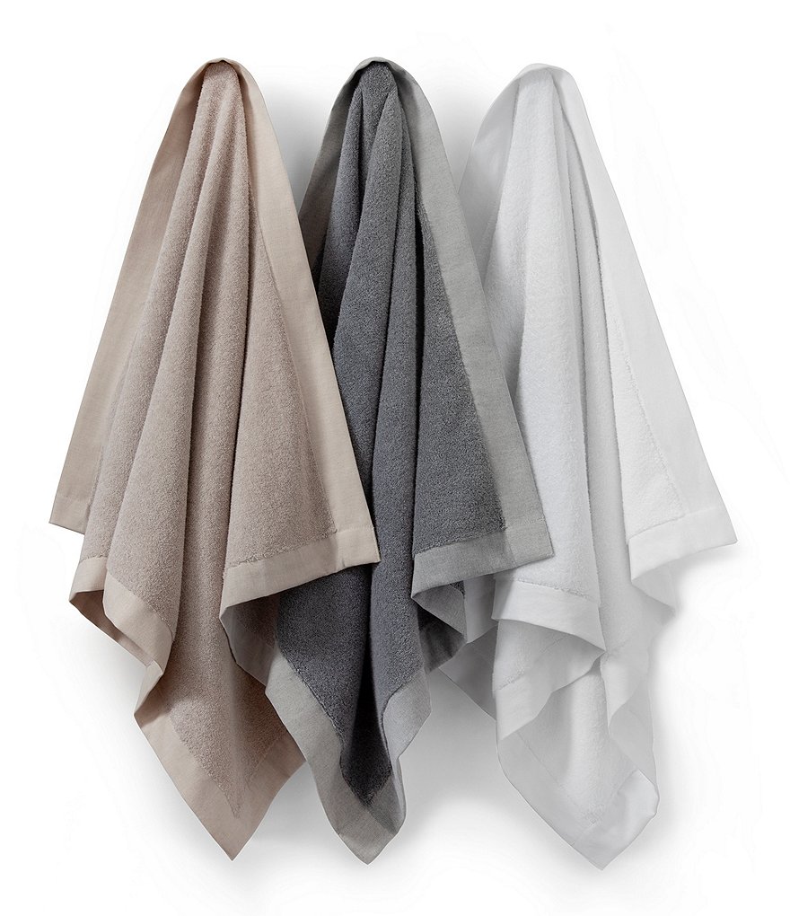 Kassatex Luca Frame Bath Towels