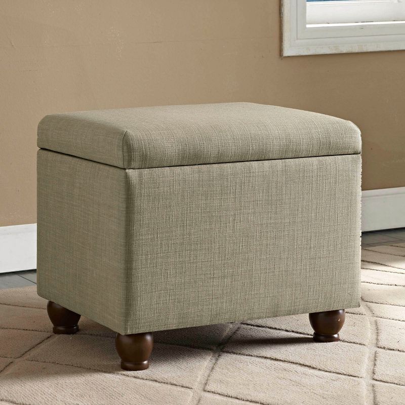 Storage Ottoman Tan - HomePop
