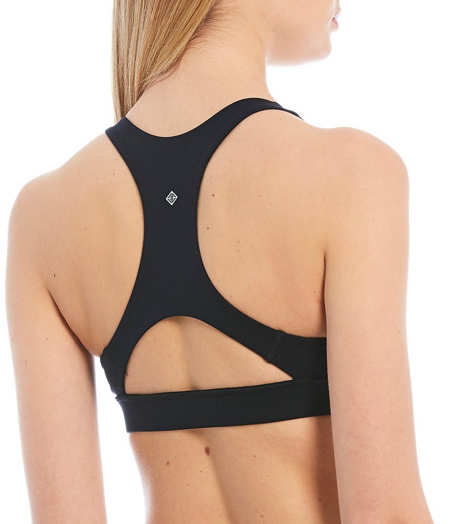 Antonio Melani Dynamic Lightweight Supportive Compression T-Back Sports Bra