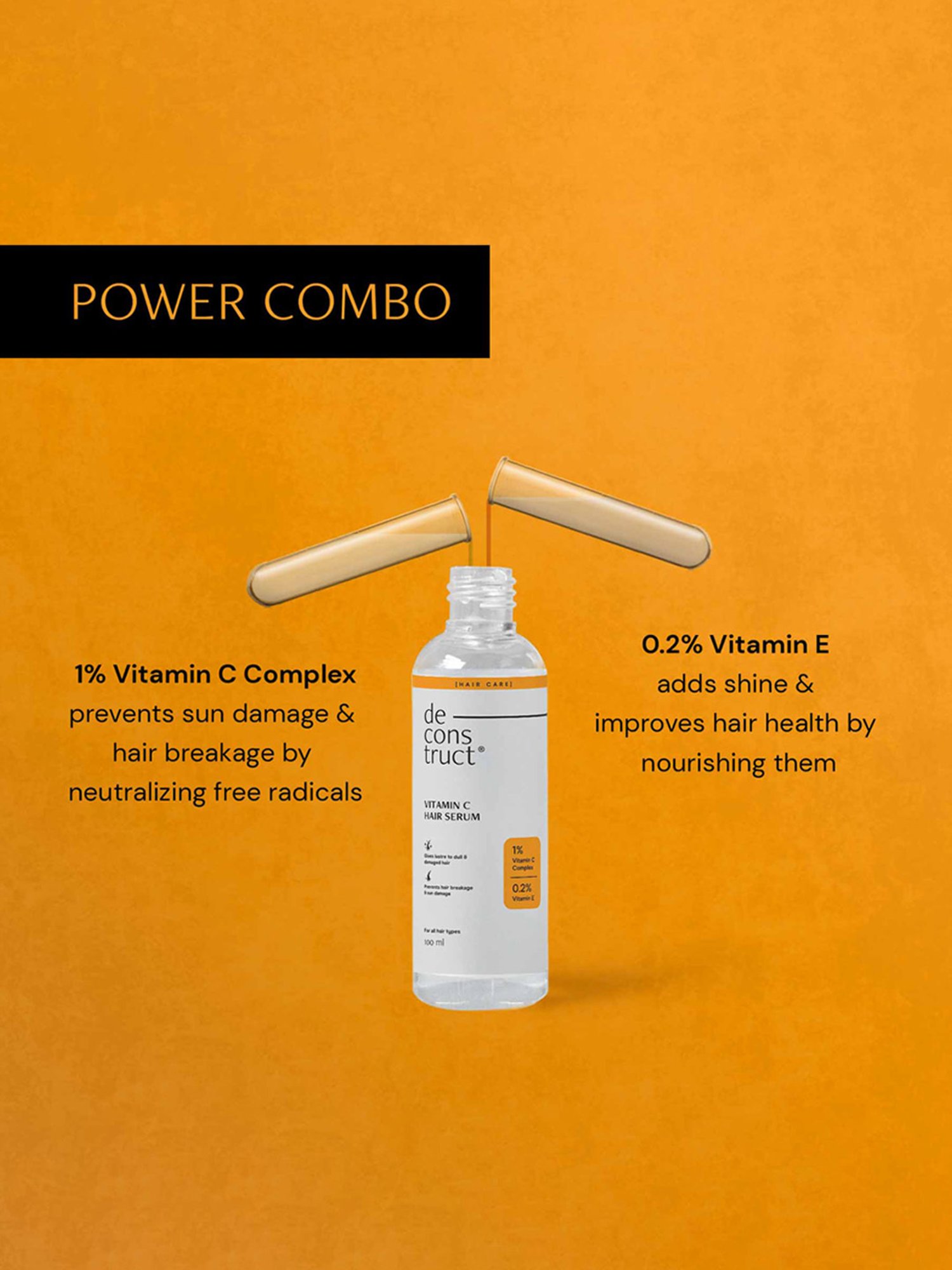 Deconstruct Vitamin C Hair Serum - 100 ml