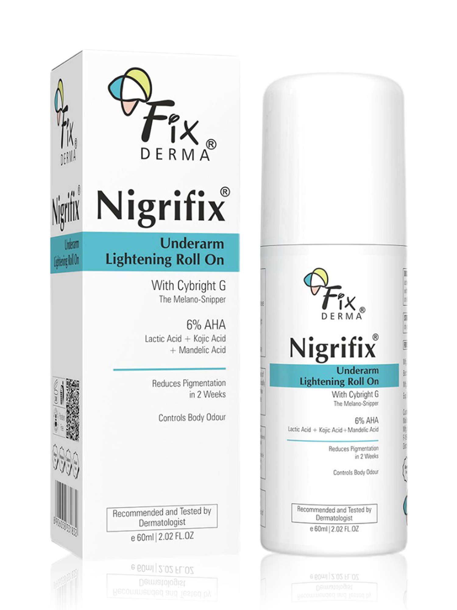 Sirona 2-in-1 Underarm Deodorant Roll On - 50 ml