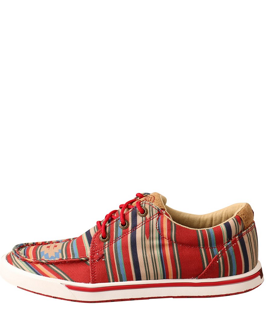 Twisted X Women's Stripe Tribal Printed Hooey Loper Sneakers