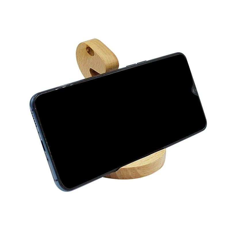 Cute Horse Cell Phone Holder Stand Wooden Smartphone Desk Holder for iPhone XsMaxXRX87 PlusGoogle PixelSamsung Galaxy Note