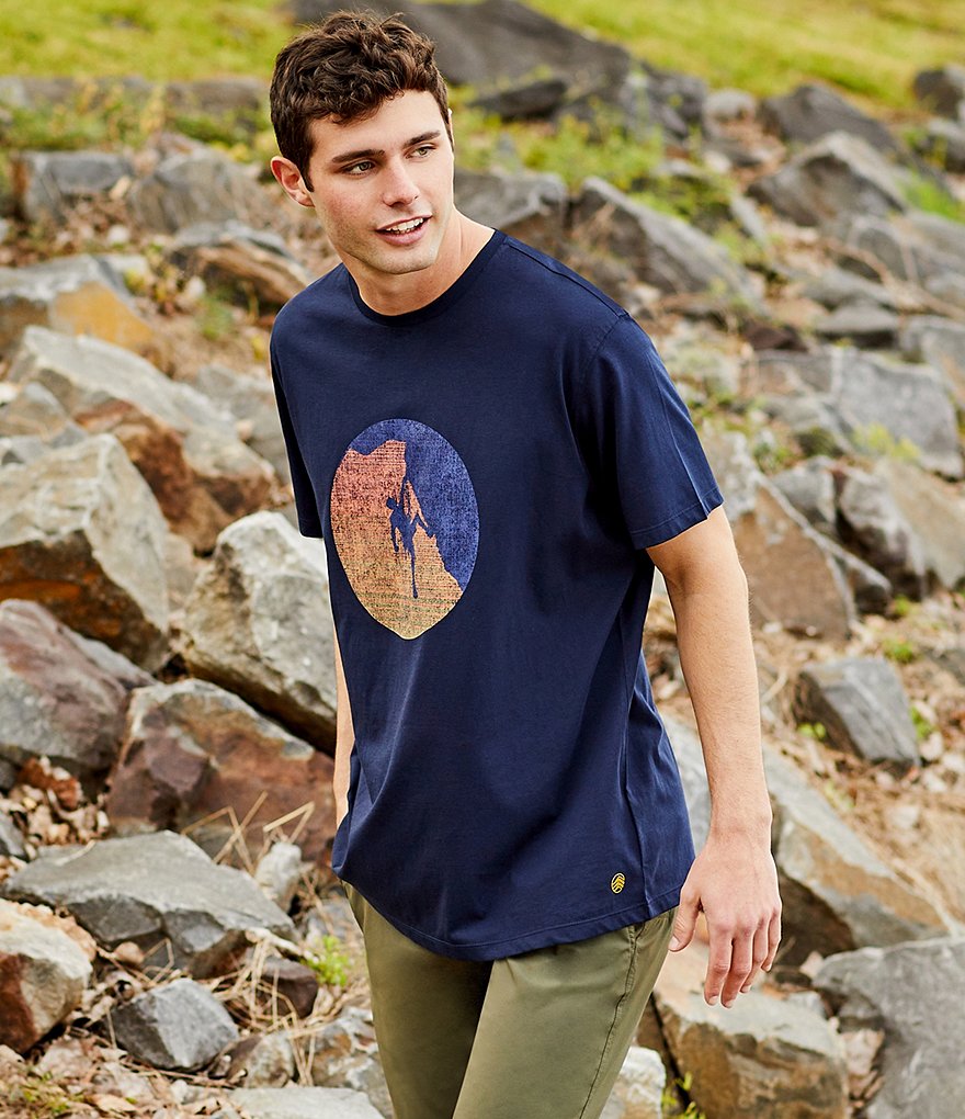 Solaris Short-Sleeve Climber Screen Printed Crew
