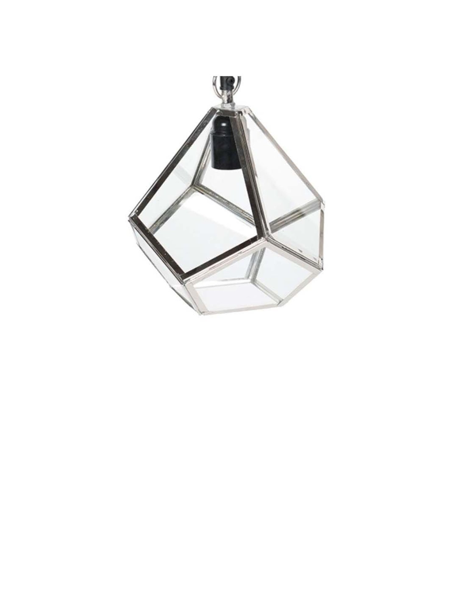 Fos Lighting 'Dish' Antique Gold & White Brass 5-In-1 Hanging Light