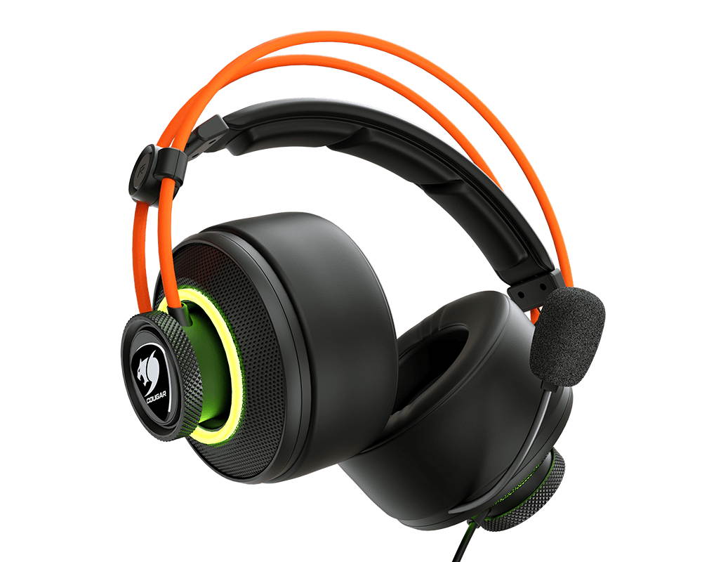COUGAR IMMERSA PRO PRIX HEADSEATS. 7.1 Virtual Surround with 9.7mm Microphone and USB Connection