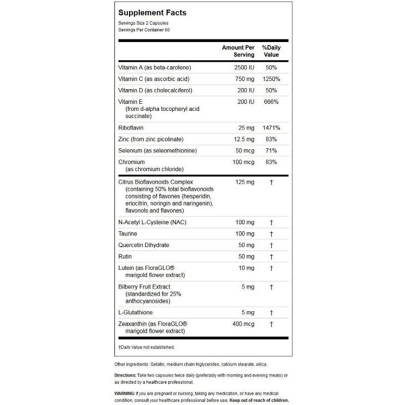 Twinlab Dietary Supplements Ocuguard Plus Capsule 120ct.