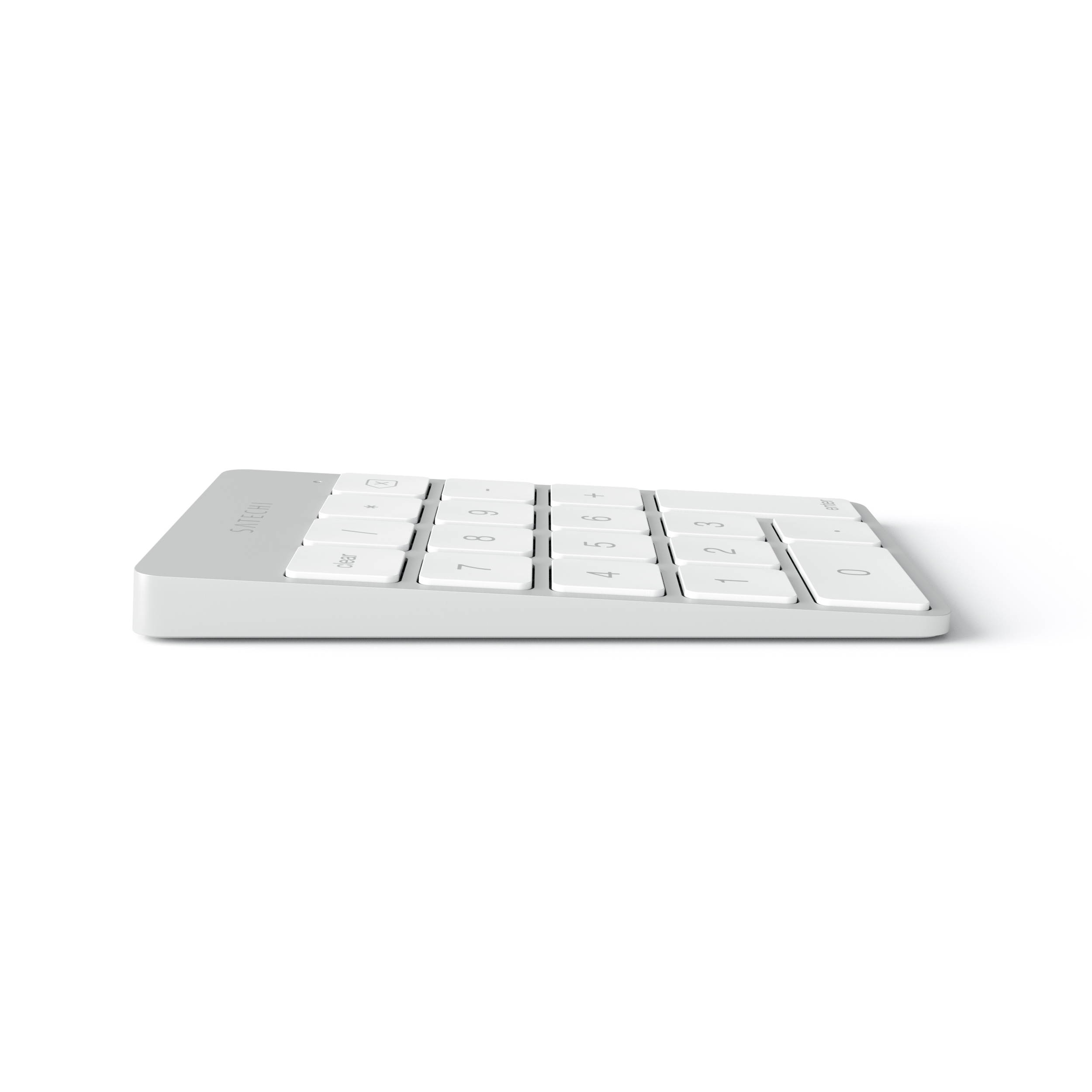 Satechi Slim Aluminum Bluetooth Wireless 18-Key Keypad Keyboard Extension - Compatible with 2017 iMac, iMac Pro, MacBook Pro, MacBook, iPad, iPhone, Dell, Lenovo and More