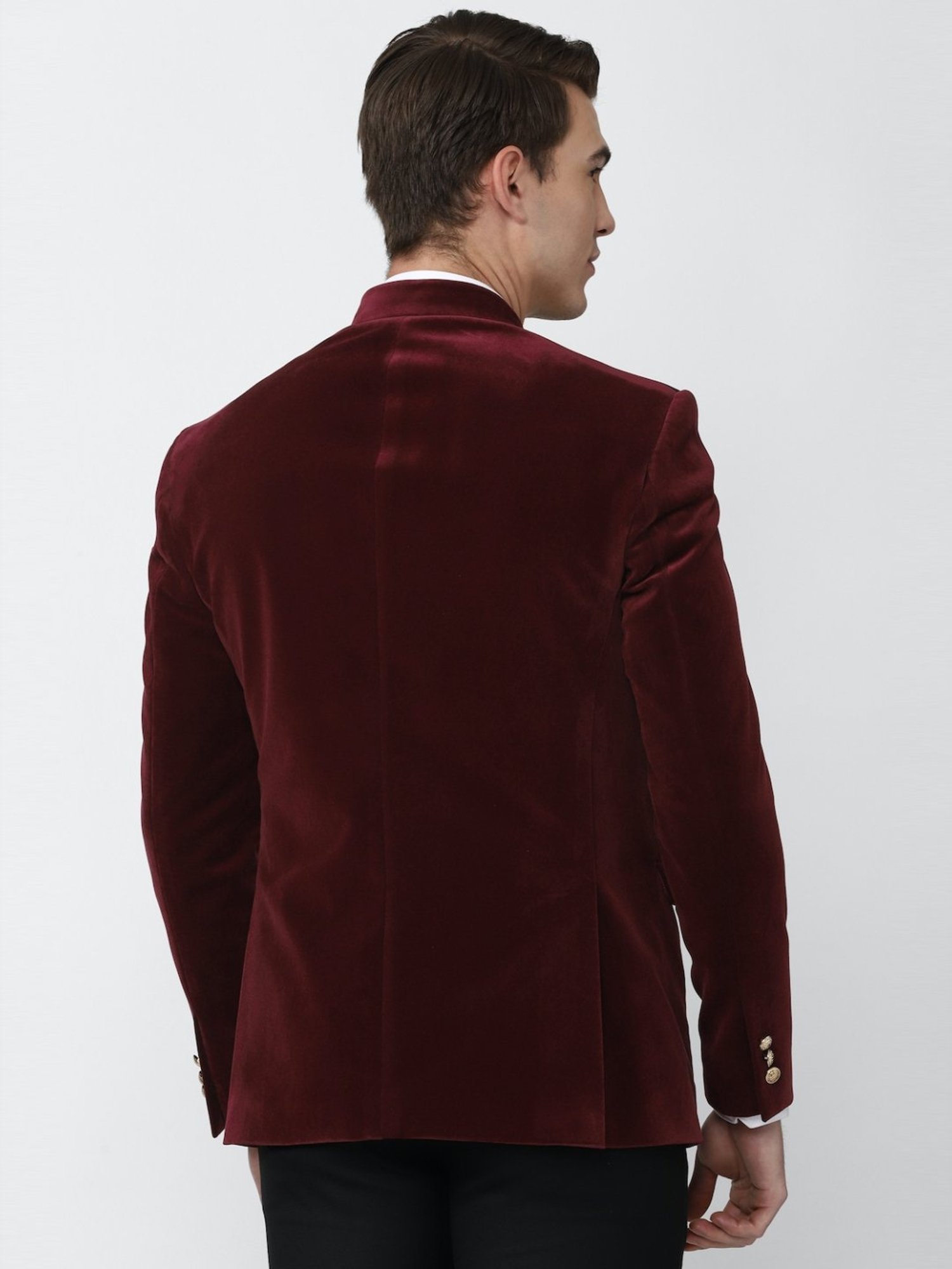 Hangup Cream Regular Fit Ethnic Blazer