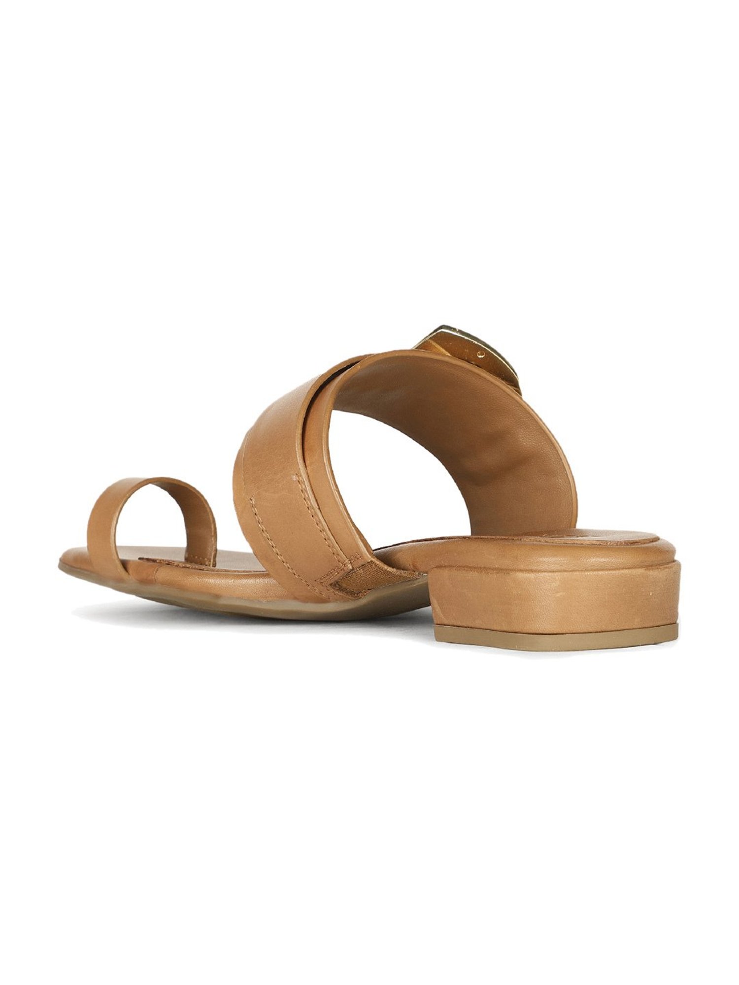 Naturalizer by Bata Women's Tan Toe Ring Sandals