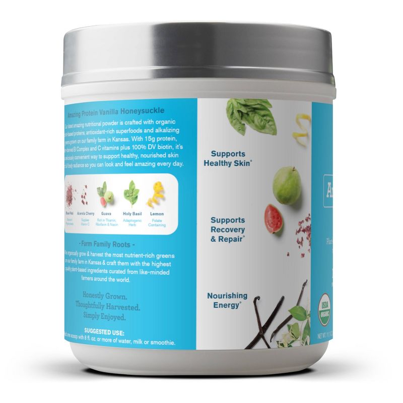 Ripple Vegan Protein Powder - Chocolate - 15.8oz