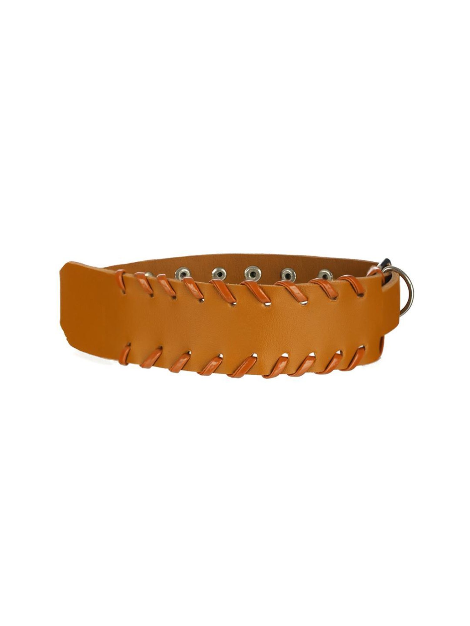 Bold by Priyaasi Brown PU Wraparound Bracelet for Men