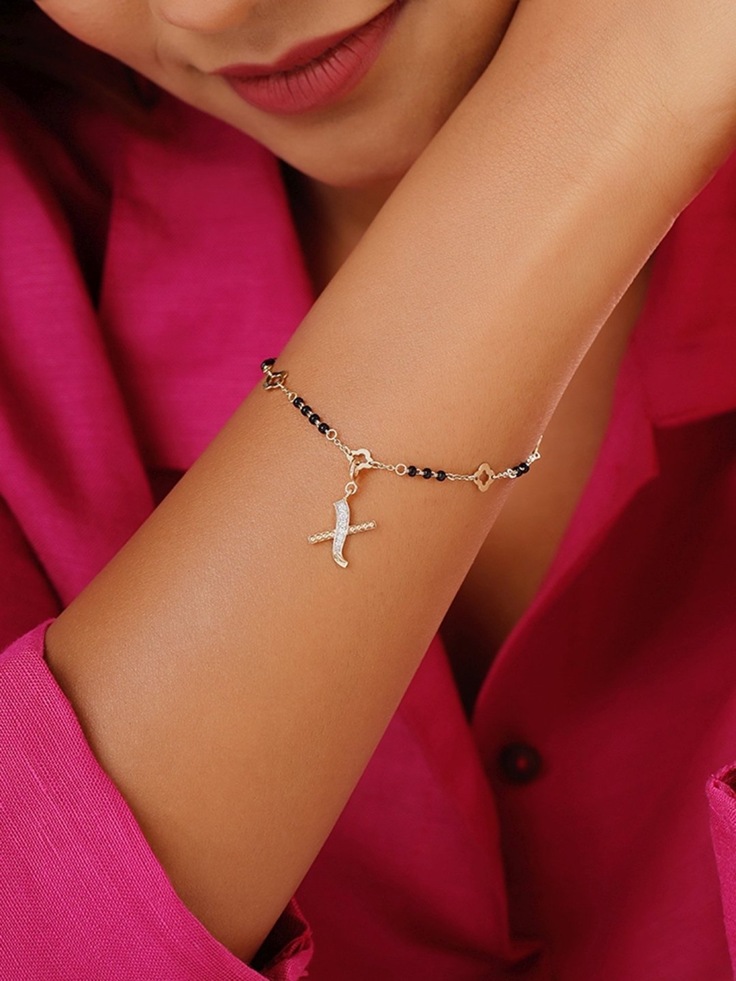 Mia Sutra DIY with Alphabet Charms- X