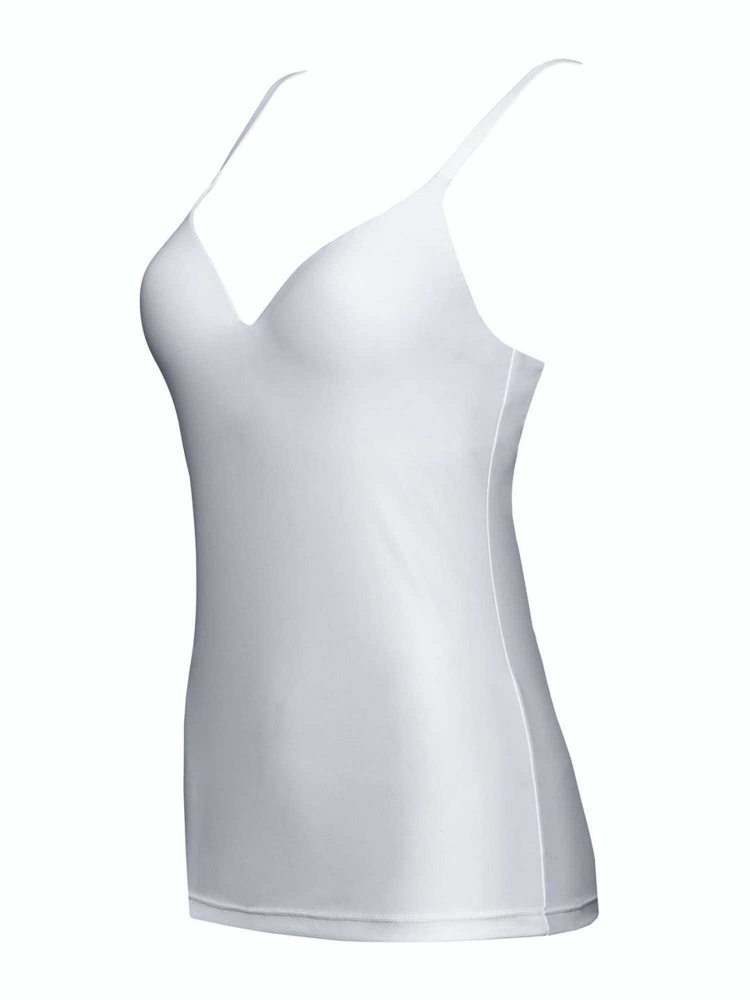 Enamor White Non-Padded Camisole