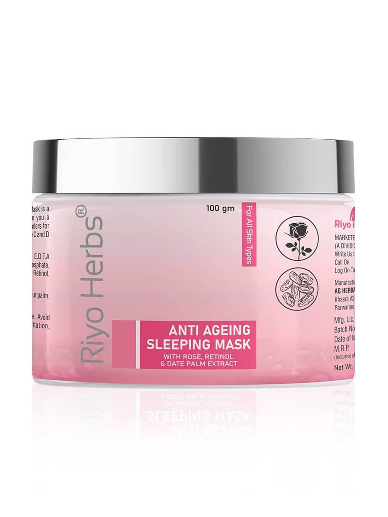 Riyo Herbs Anti Ageing Sleeping Mask - 100 gm