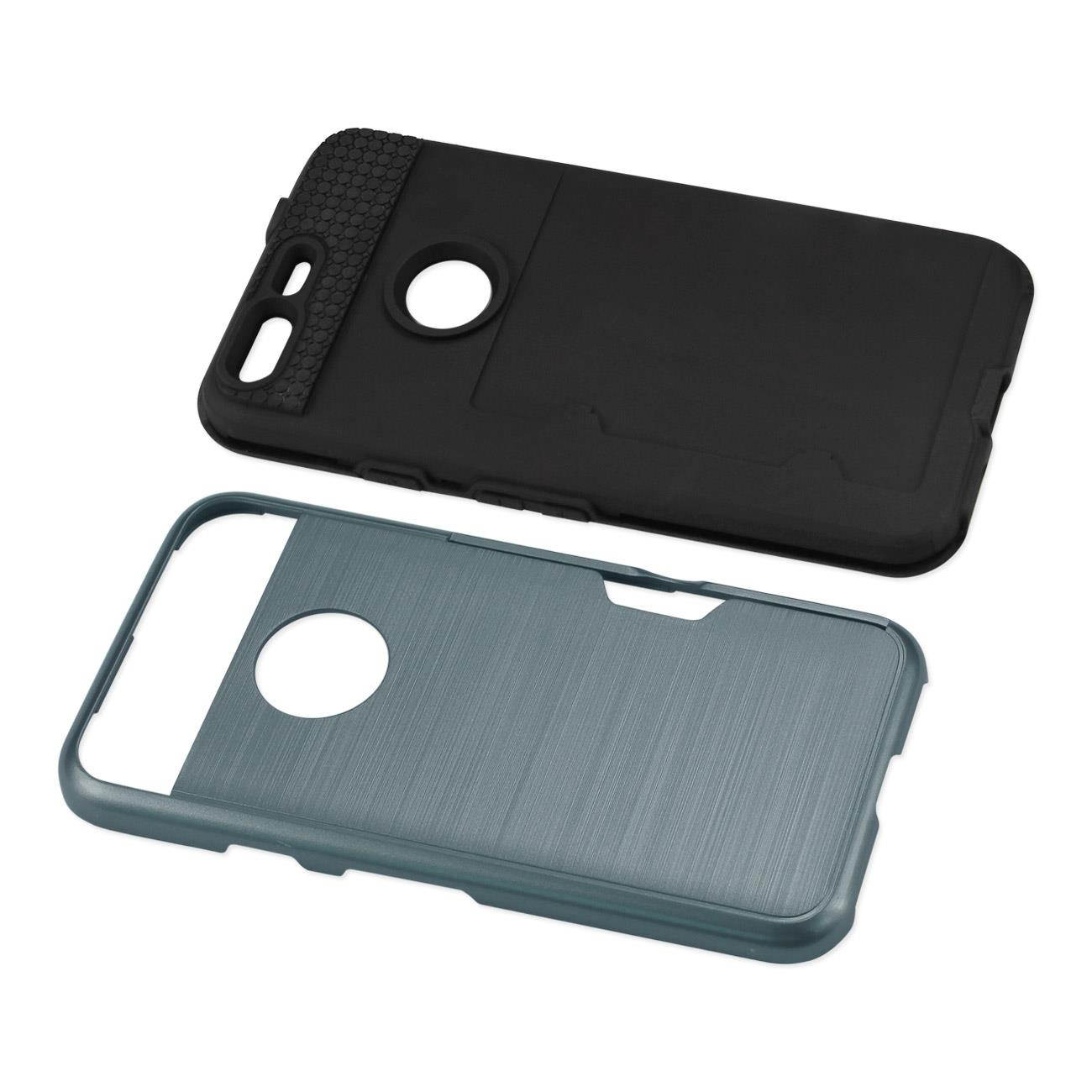 REIKO GOOGLE PIXEL HYBRID CASE WITH CARD HOLDER IN NAVY