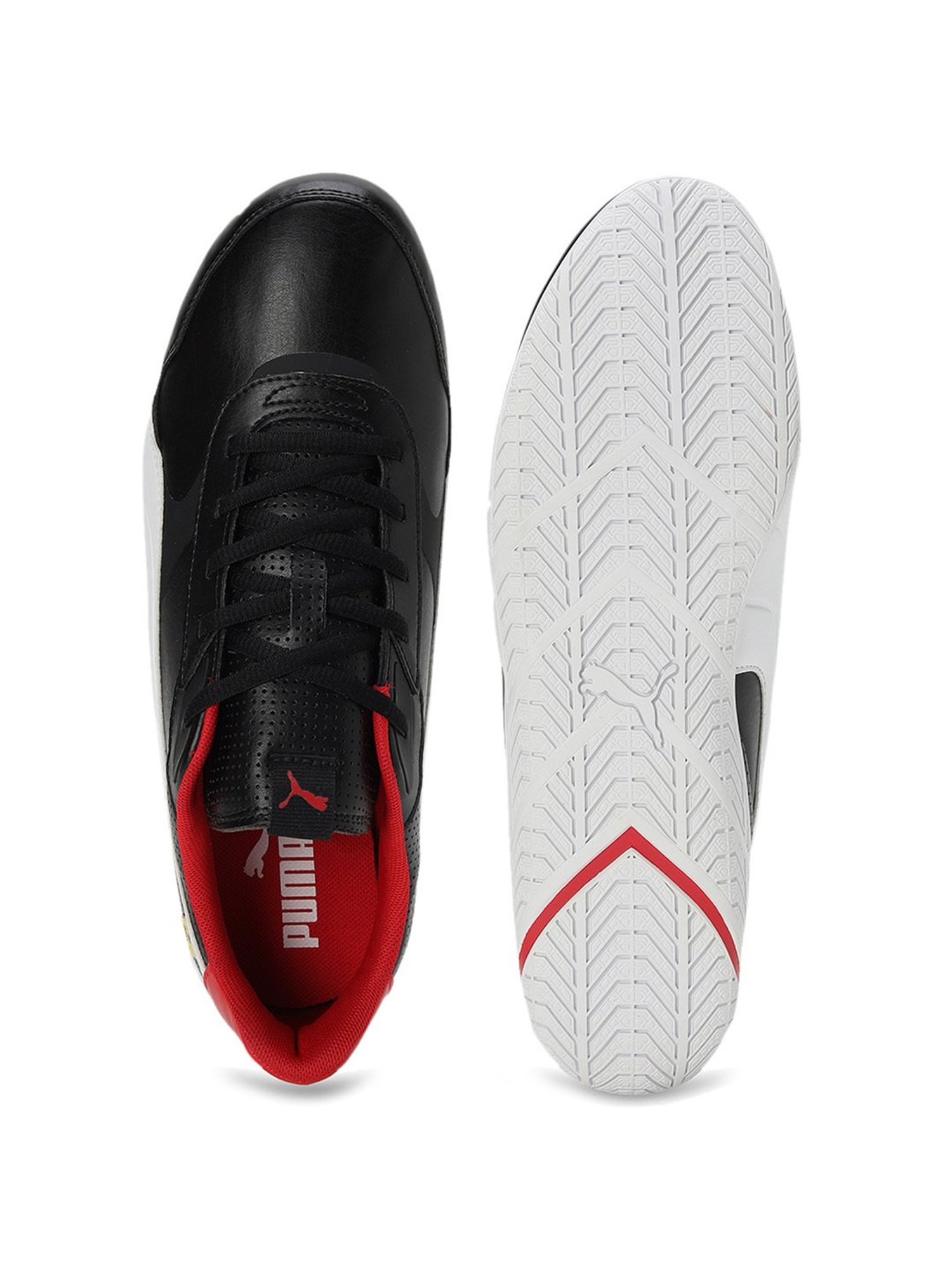 Puma Men's Ferrari RDG Cat 2.0 Black Casual Sneakers