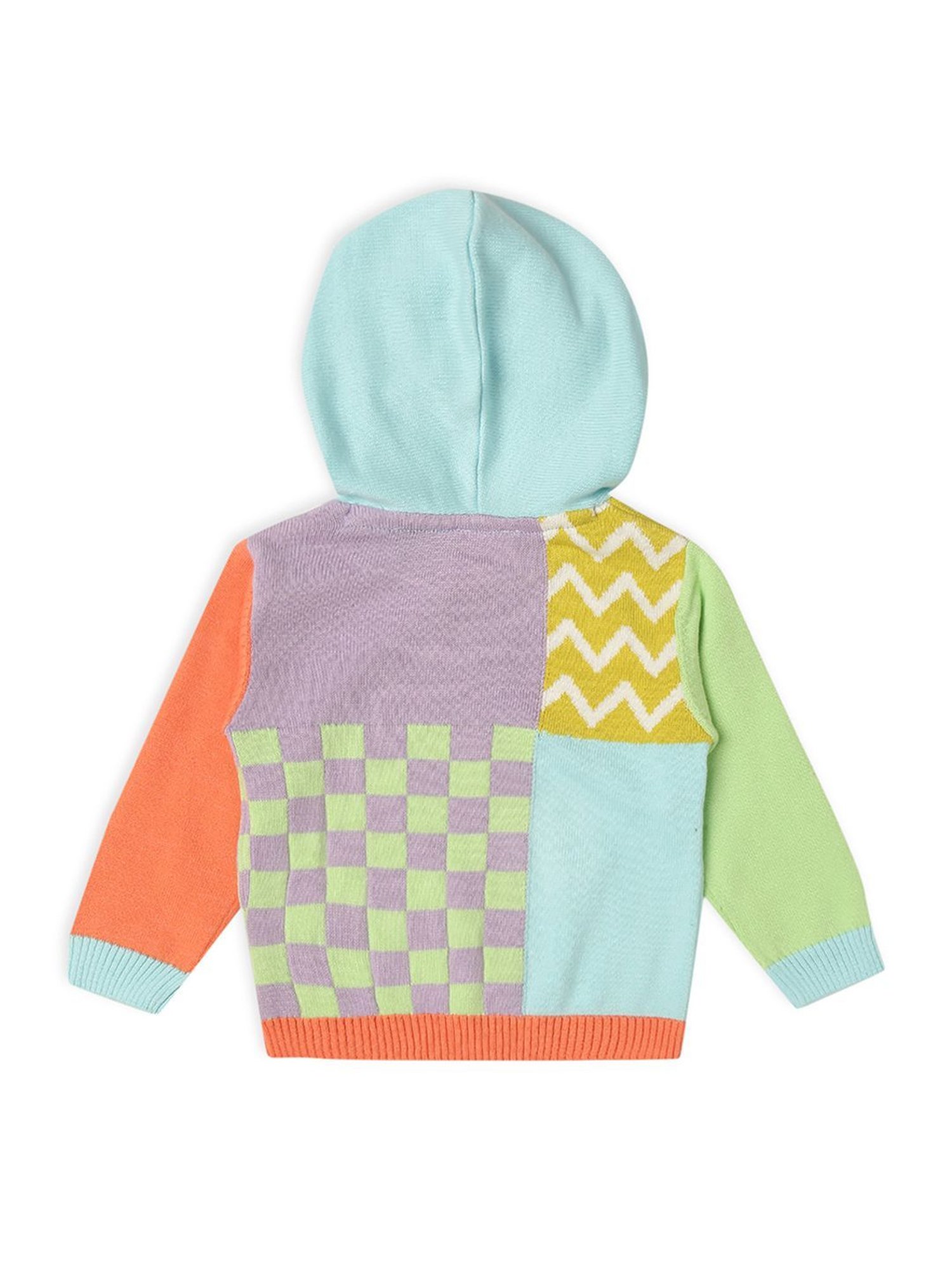 MiArcus Kids Multicolor Cotton Printed Full Sleeves Hoodie Set