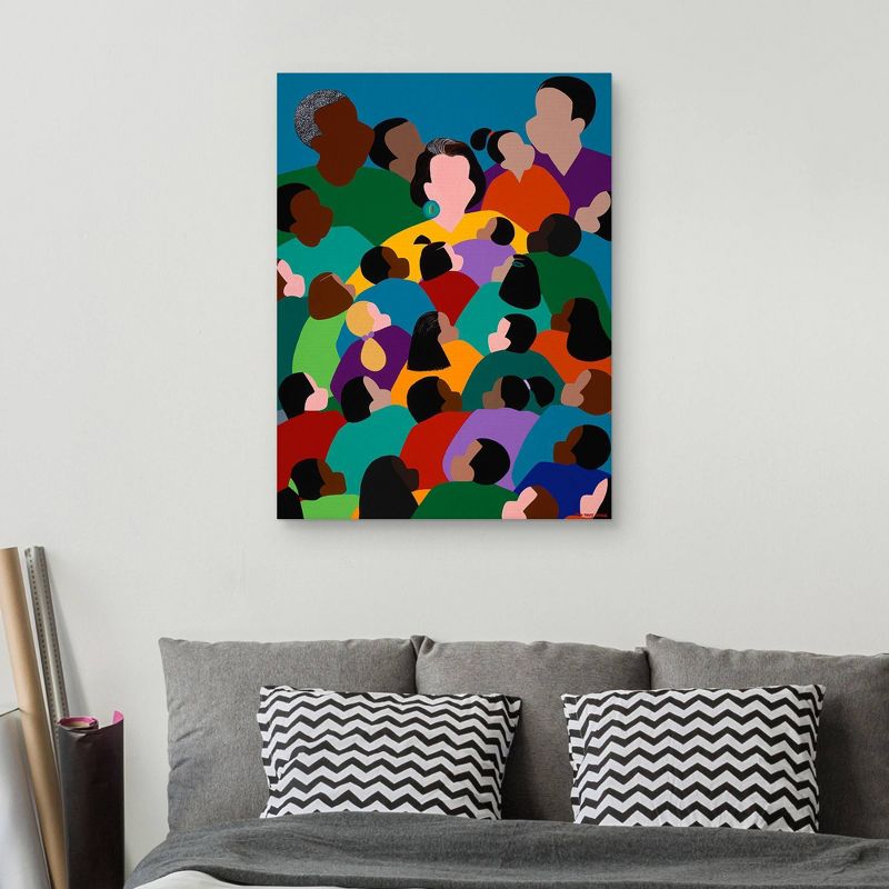 30" x 40" Keeper of The Flame by Synthia Saint James Canvas Art Print - Masterpiece Art Gallery