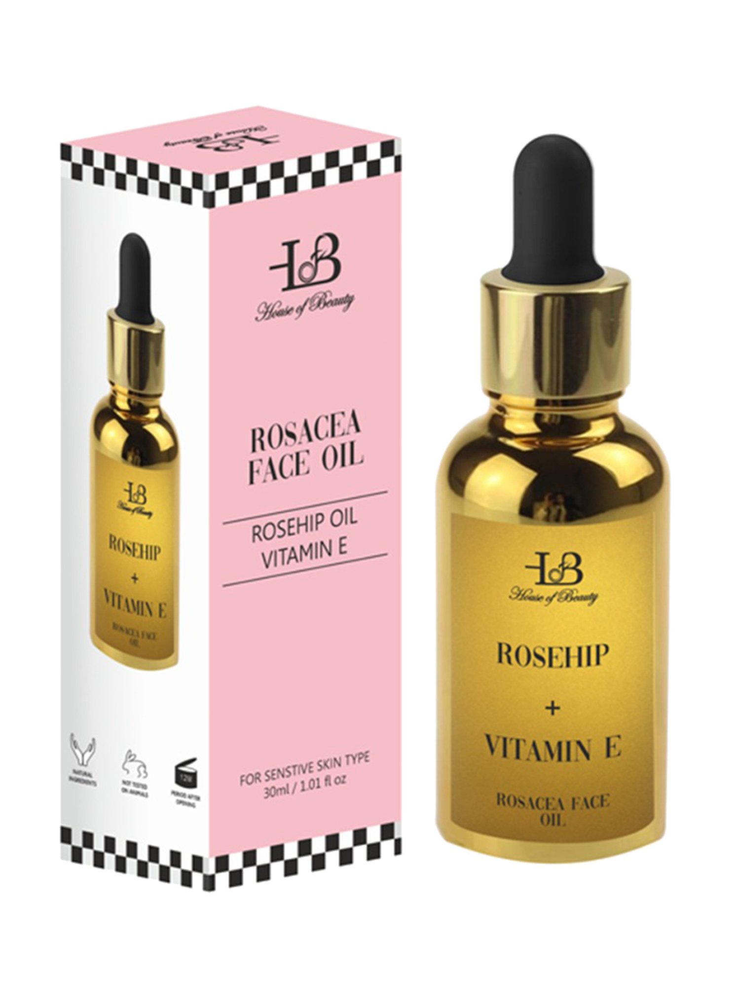 House of Beauty Rosacea Oil - 30 ml