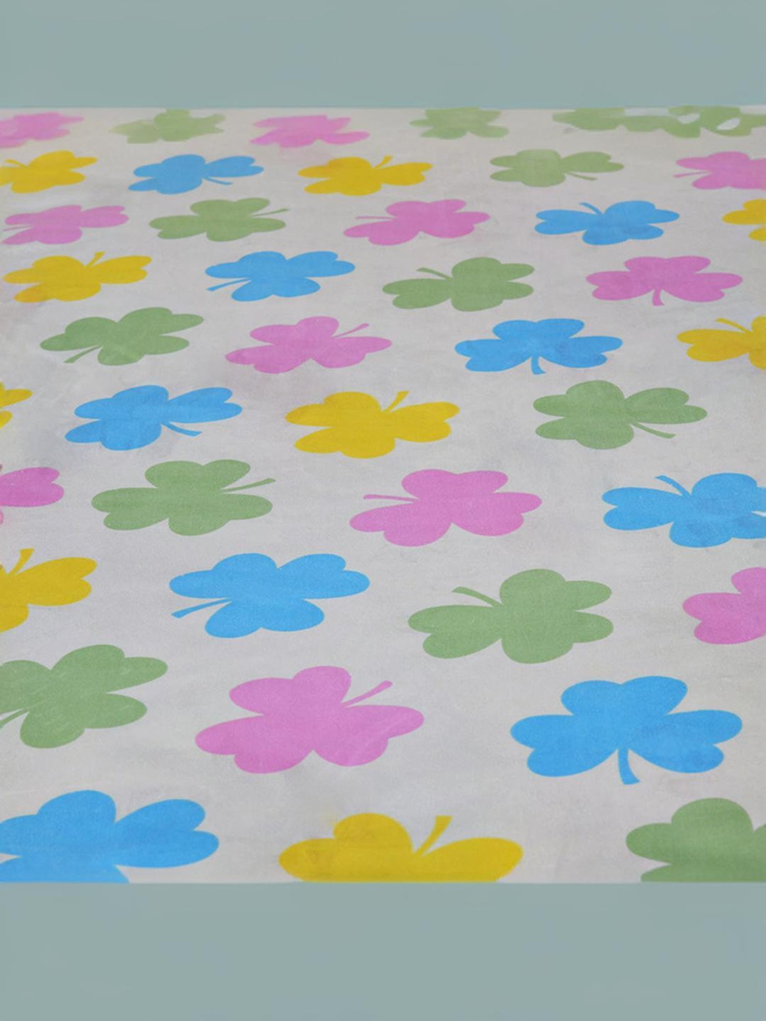 @Home Ammara Multicolor 90 GSM Polyester Double Bedsheet with 2 Pillow Covers