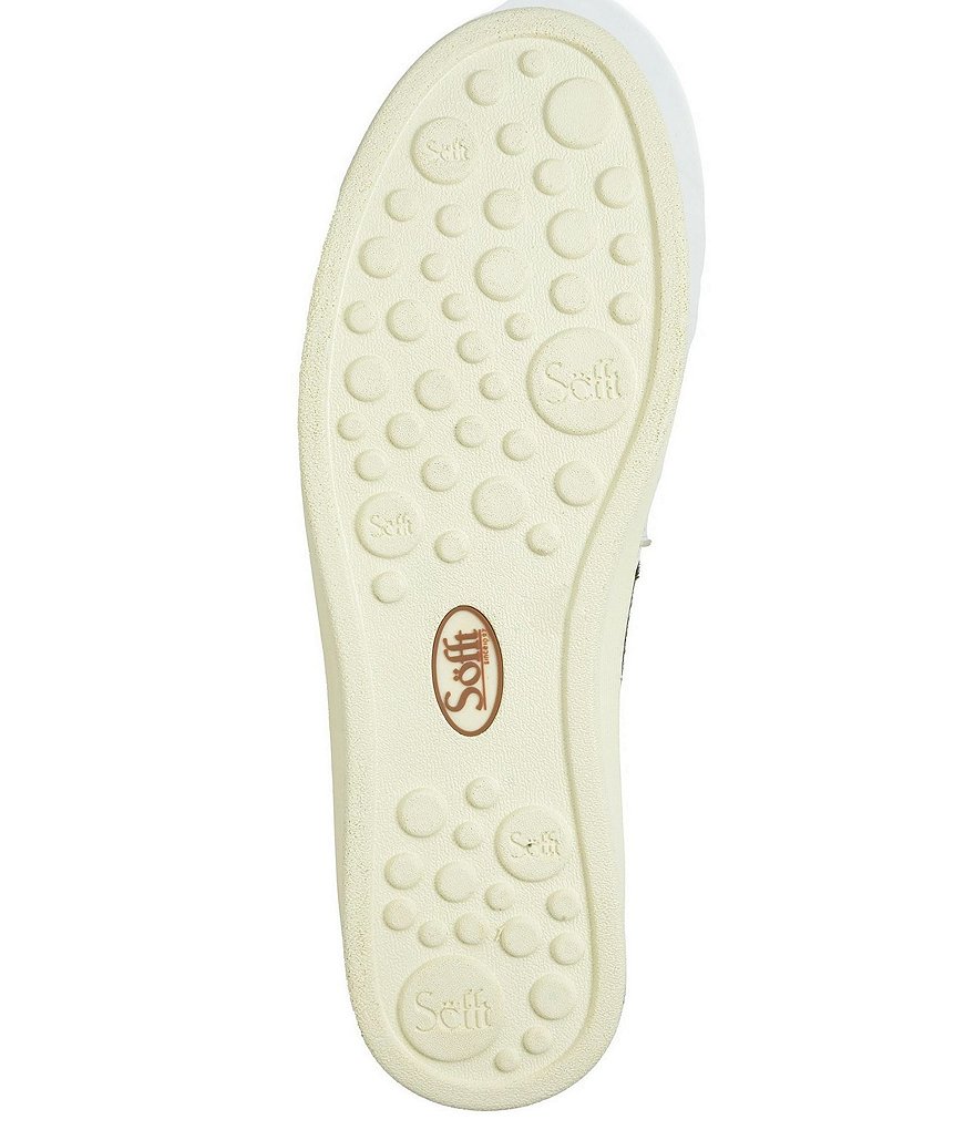 Sofft Somers Snake Print Horsehair Slip-On Sneakers