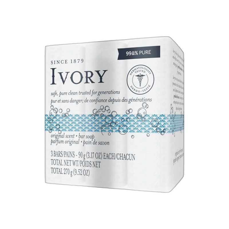 Ivory Original Bar Soap - 10pk - 3.17oz each - IT FLOATS