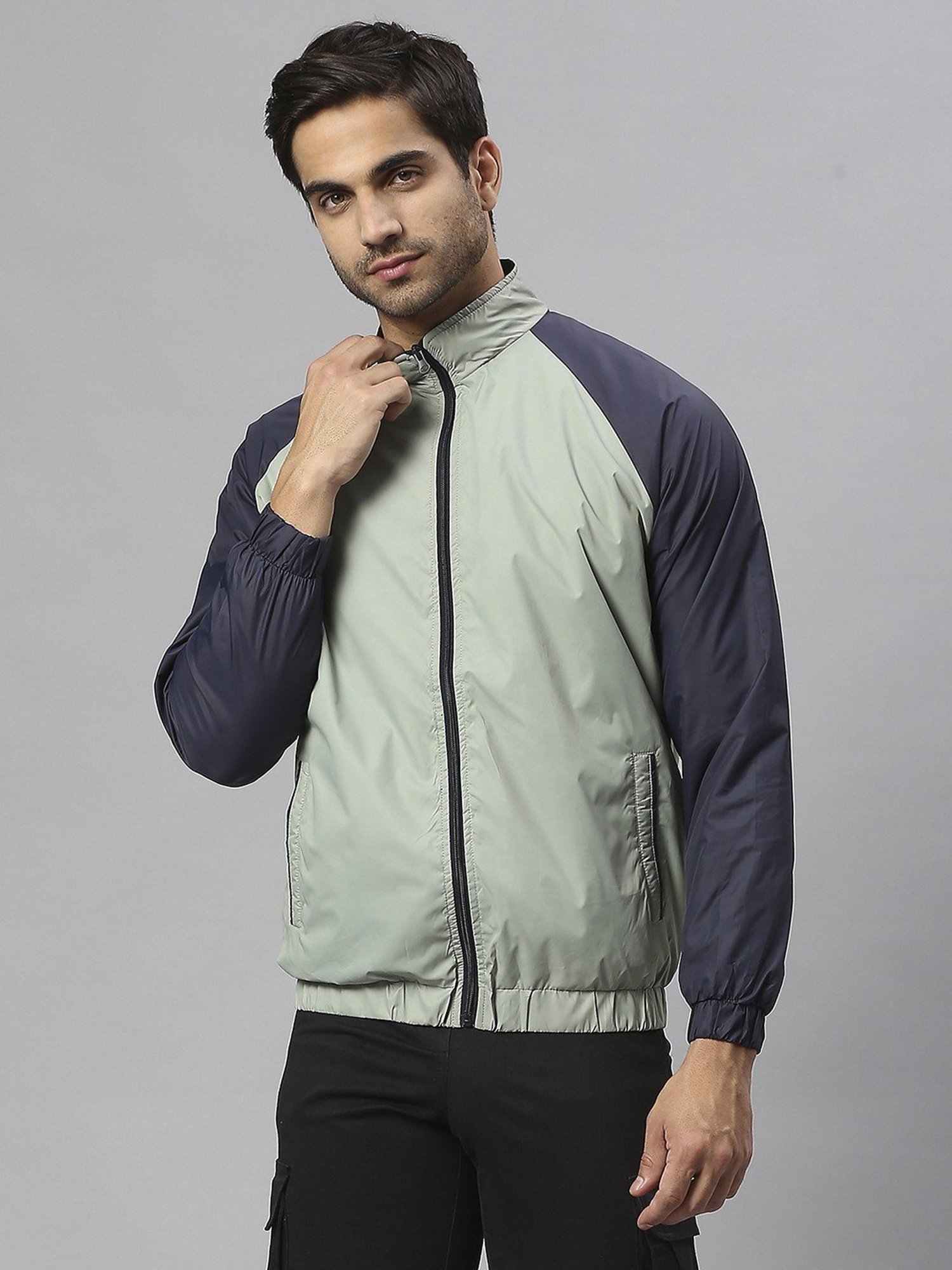 Dennis Lingo Multi Regular Fit Colour Block Jacket