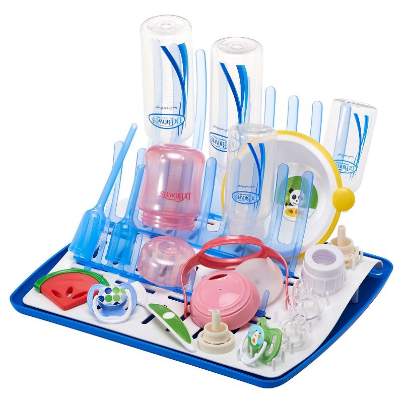 Dr Browns Bottle Rack - Blue