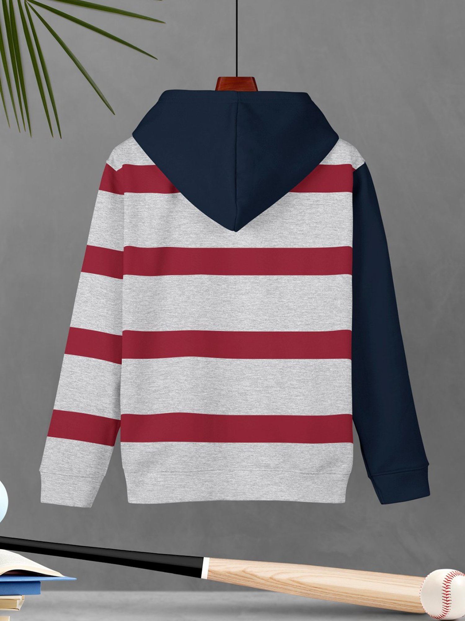 HELLCAT Kids Multicolor Printed Full Sleeves Hoodie T-Shirt with Trackpants