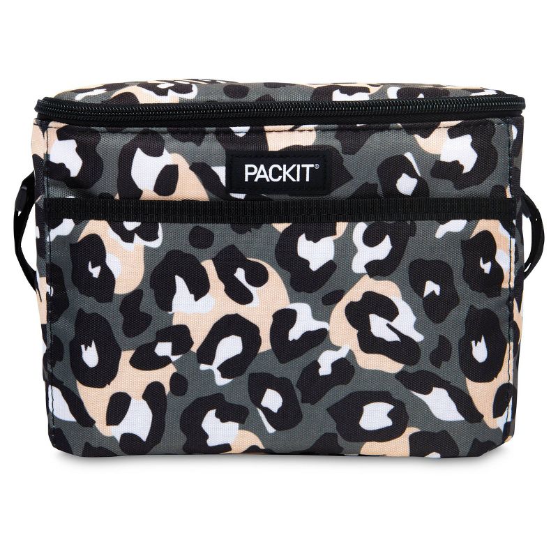 Packit Freezable Everyday Lunch Box - Wild Leopard Gray