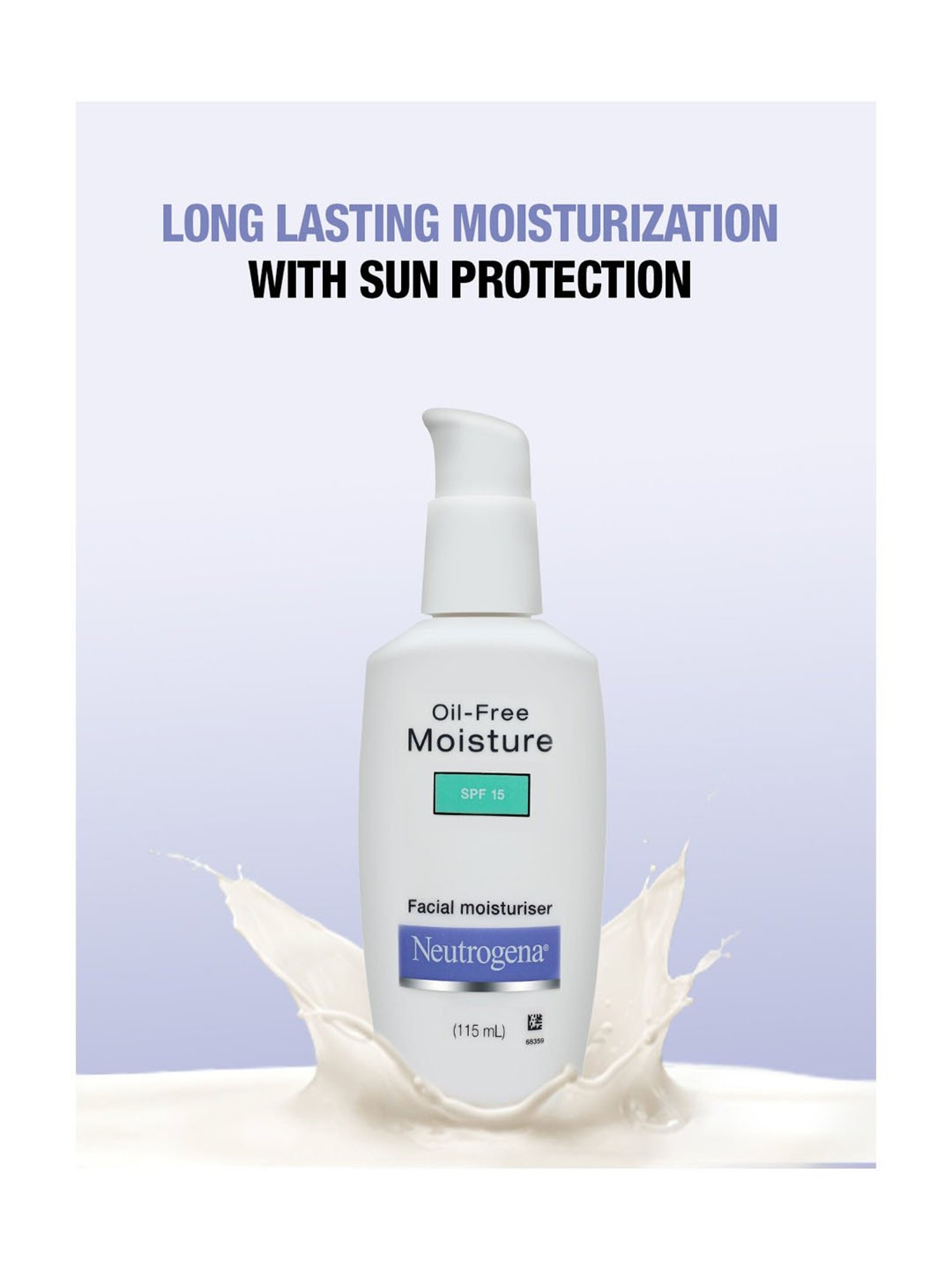 Neutrogena Oil-Free Facial Moisturiser SPF 15 - 115 ml