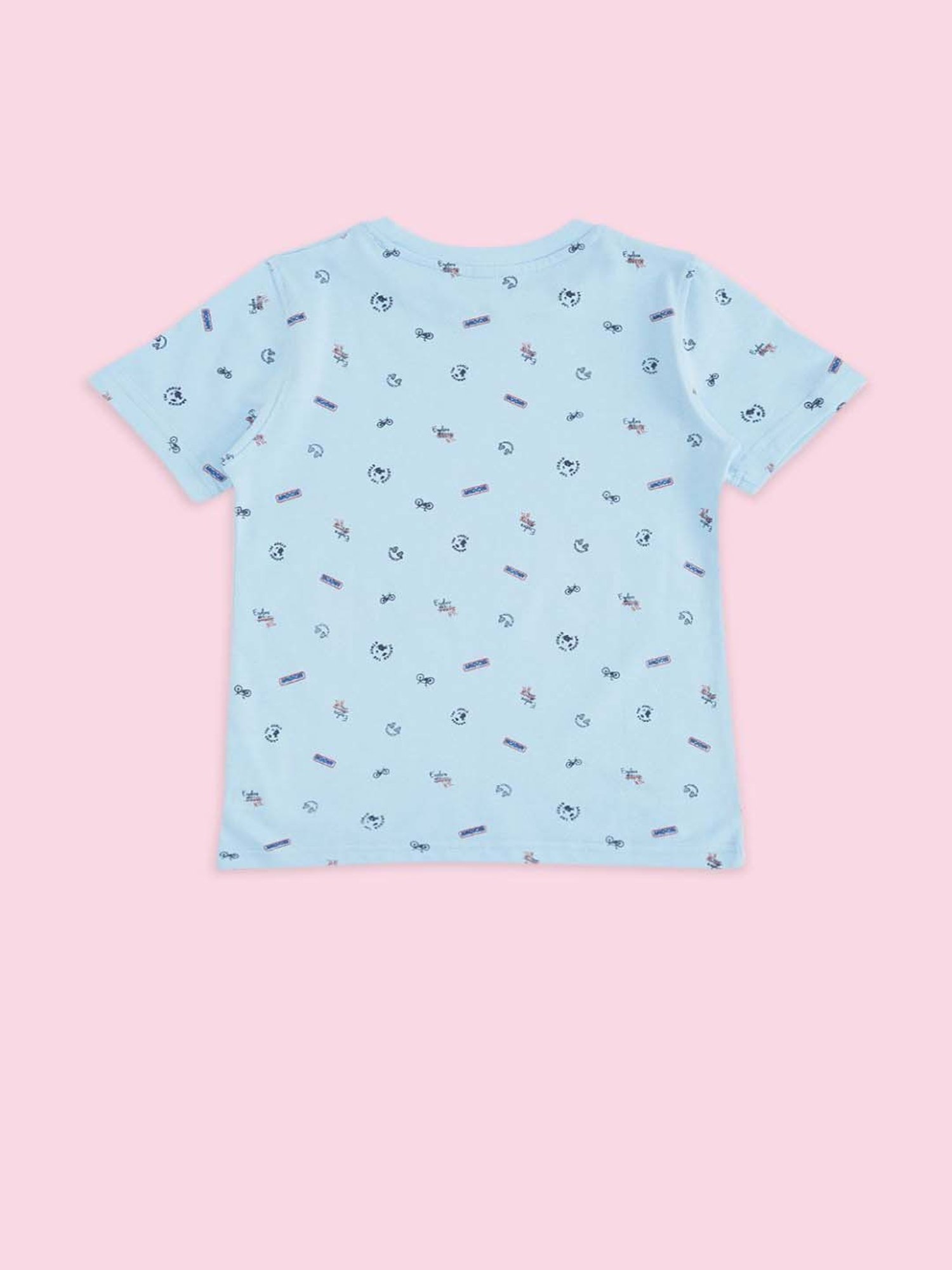 Pantaloons Baby Kids Multicolor Cotton Printed T-Shirt