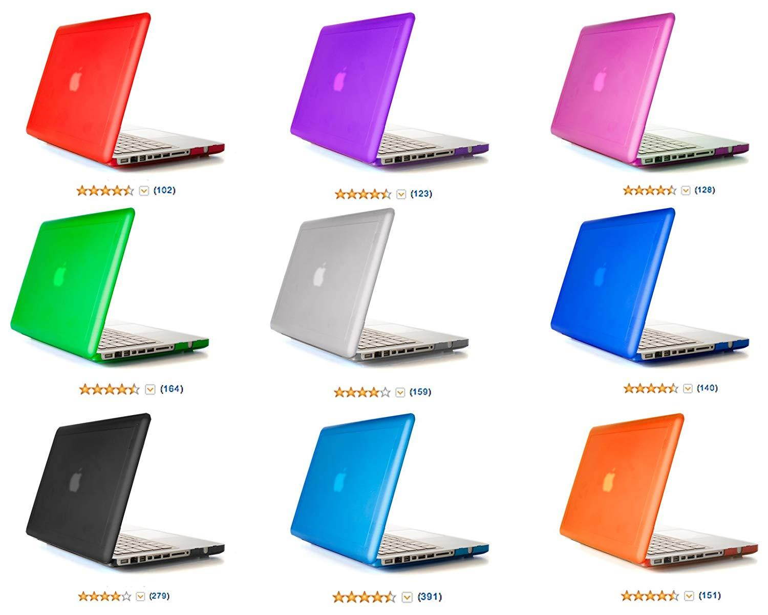 iPearl mCover Hard Shell Case with FREE keyboard cover for Model A1278 13-inch Regular display Aluminum Unibody MacBook Pro - BLACK