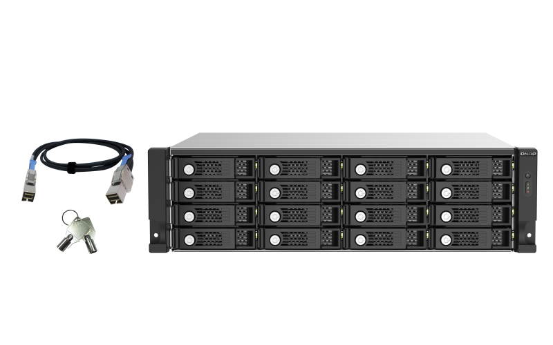 TL-R1620Sep-RP-US 16-bay 3U rackmount SAS 12Gbps JBOD expansion enclosure with SAS expander