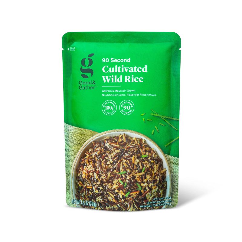 Cultivated Wild Rice Microwavable Pouch - 8.5oz - Good & Gather™